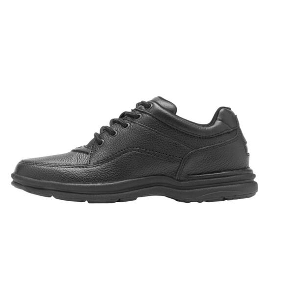 Rockport Mens World Tour Classic Lace Up Shoe US 15M EU 50 Black Leather EUC main image 13